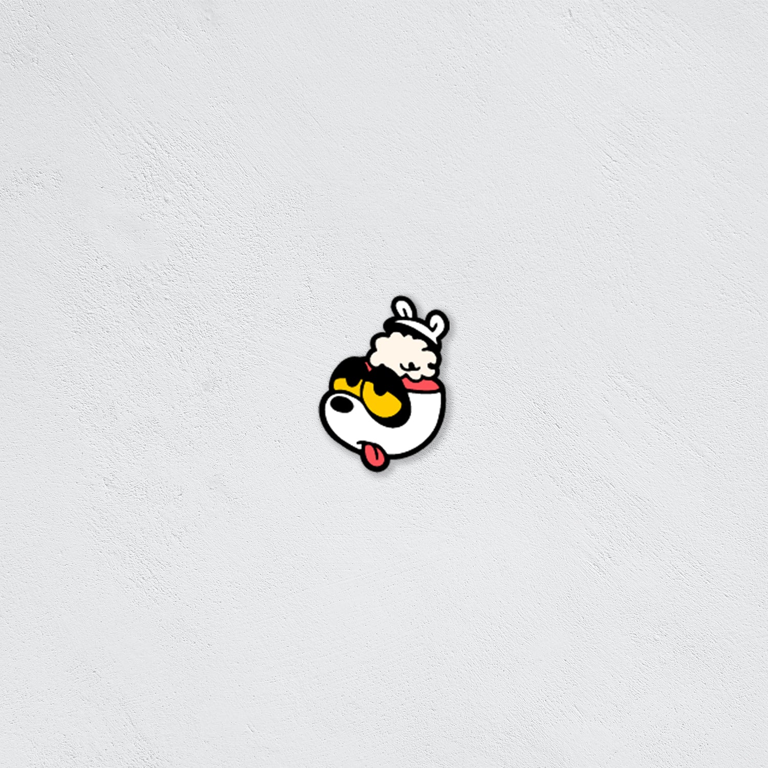 Raccoon Mind Blown Enamel Pin