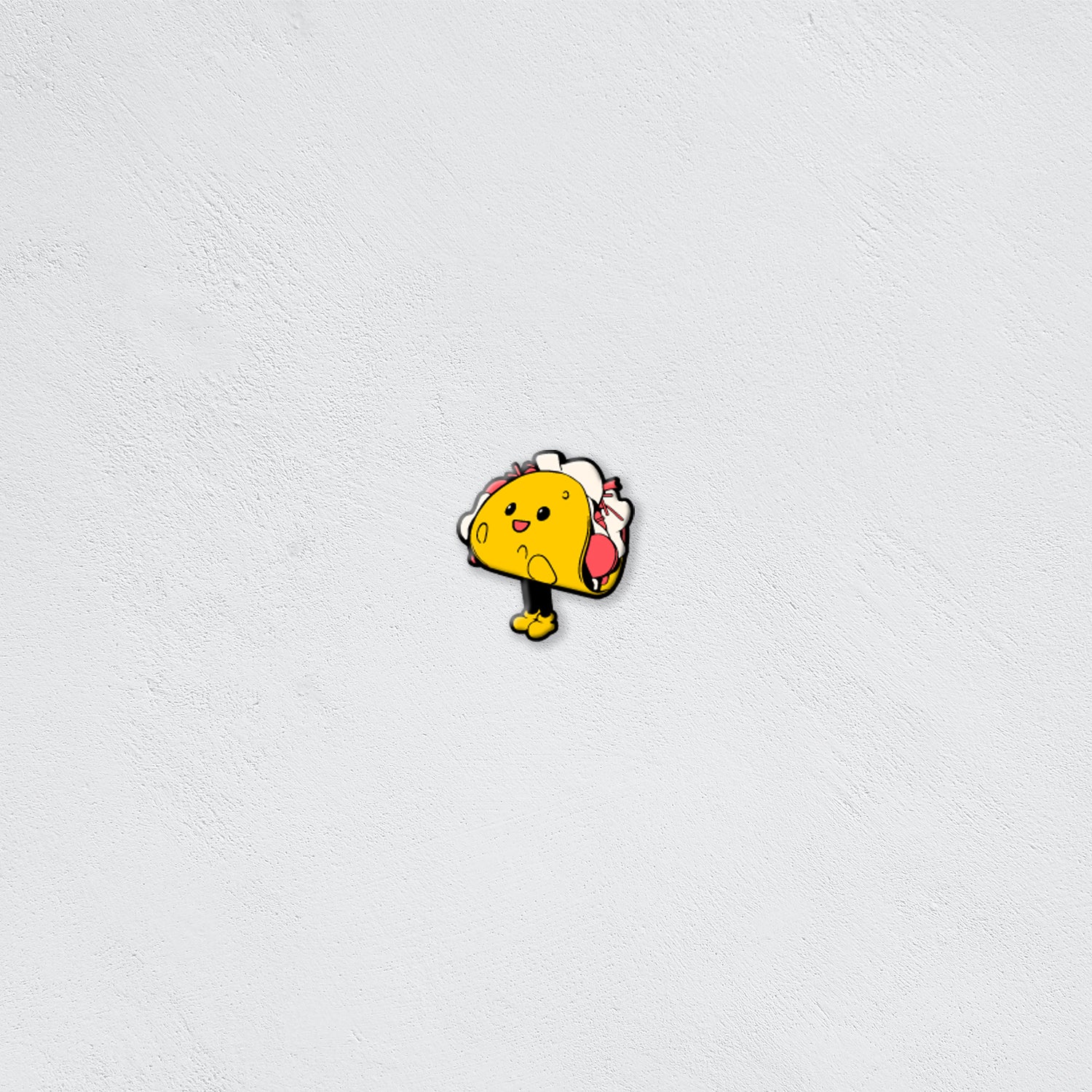 Taco Dude Enamel Pin