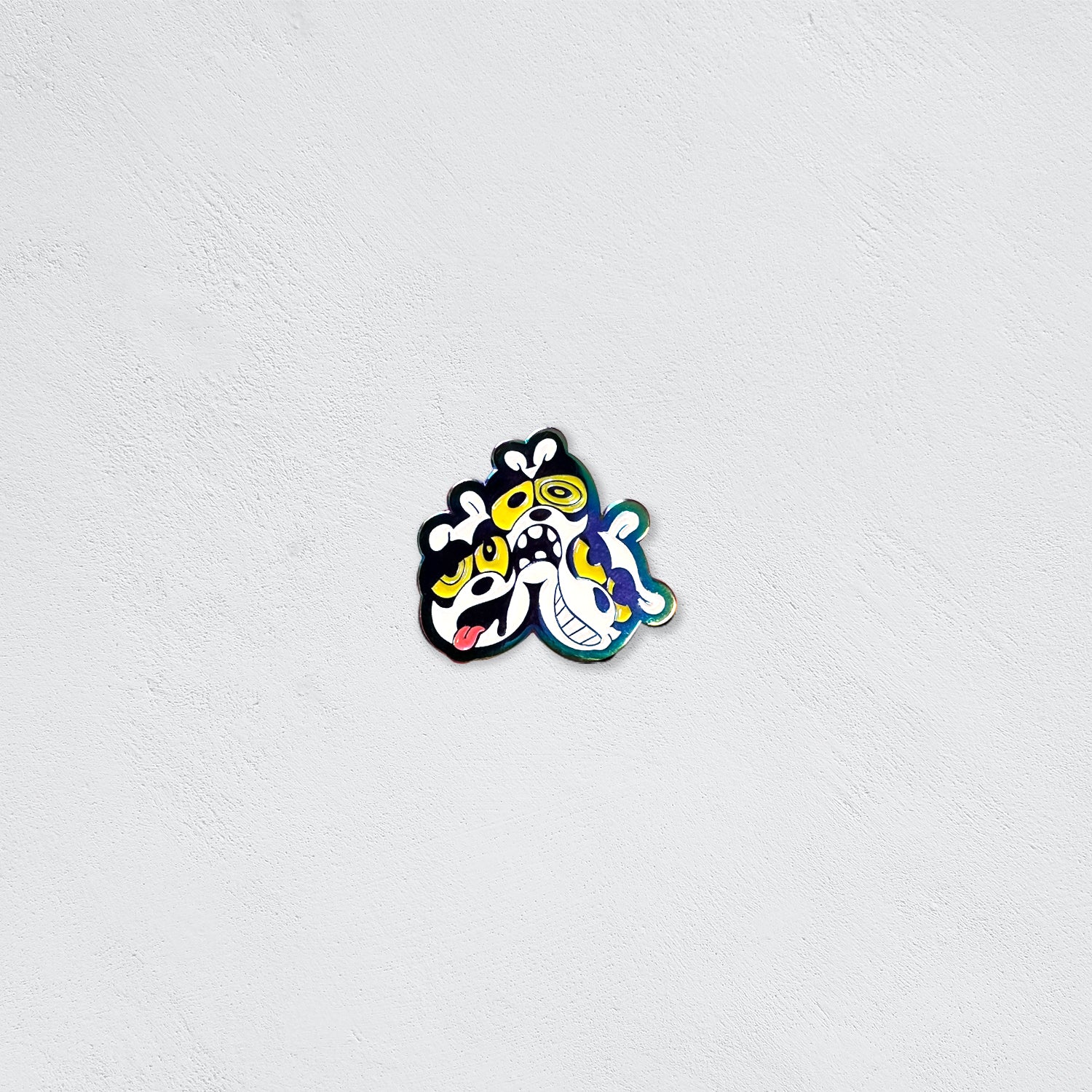 Trippy Raccoon Enamel Pin