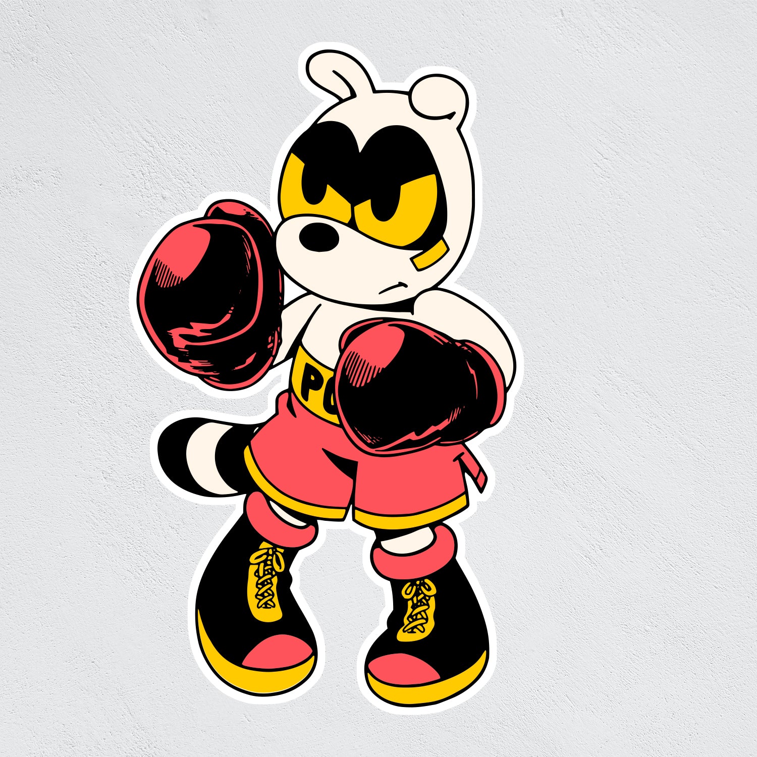 Large Stickers: Boxer