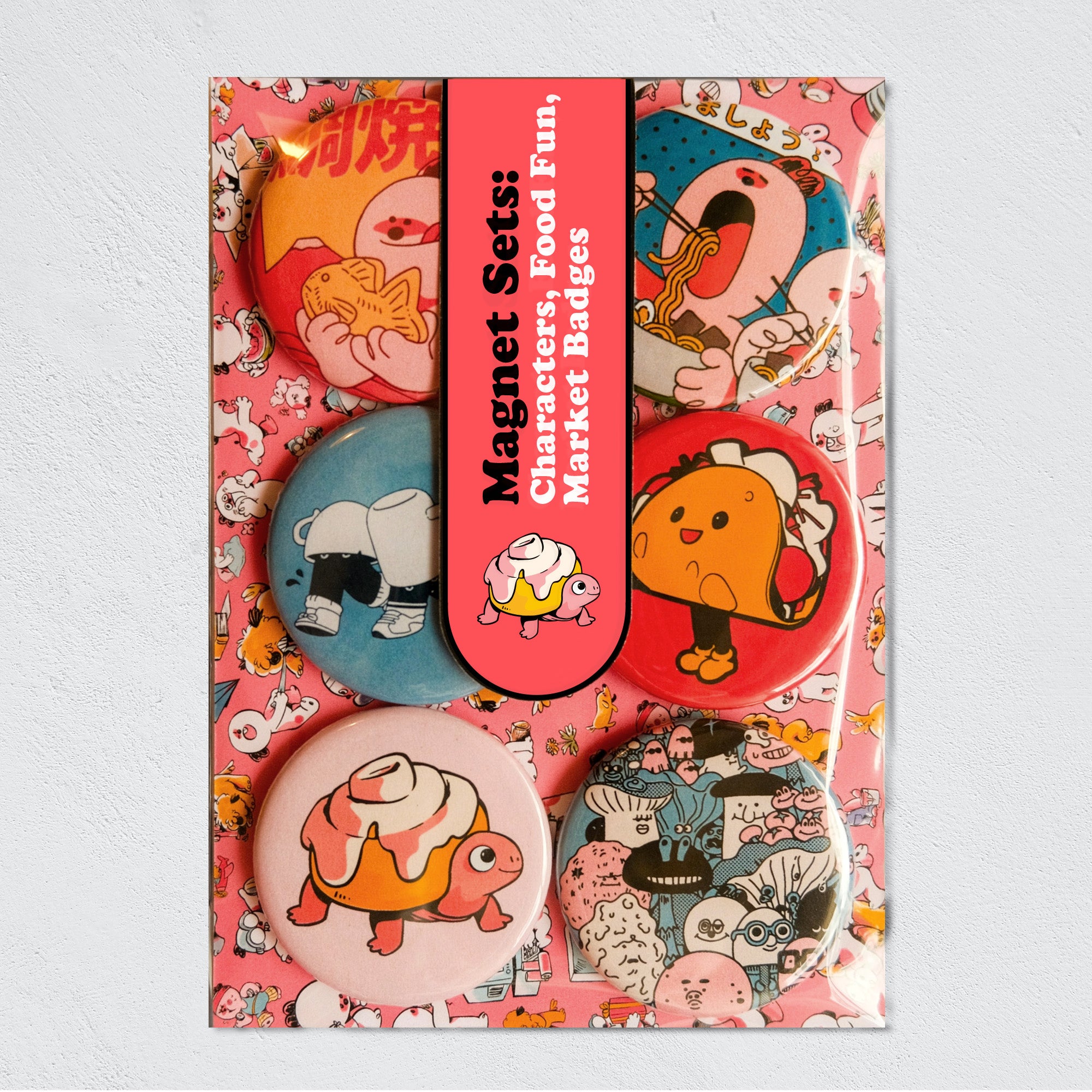 Weekend Characters Magnet Sets