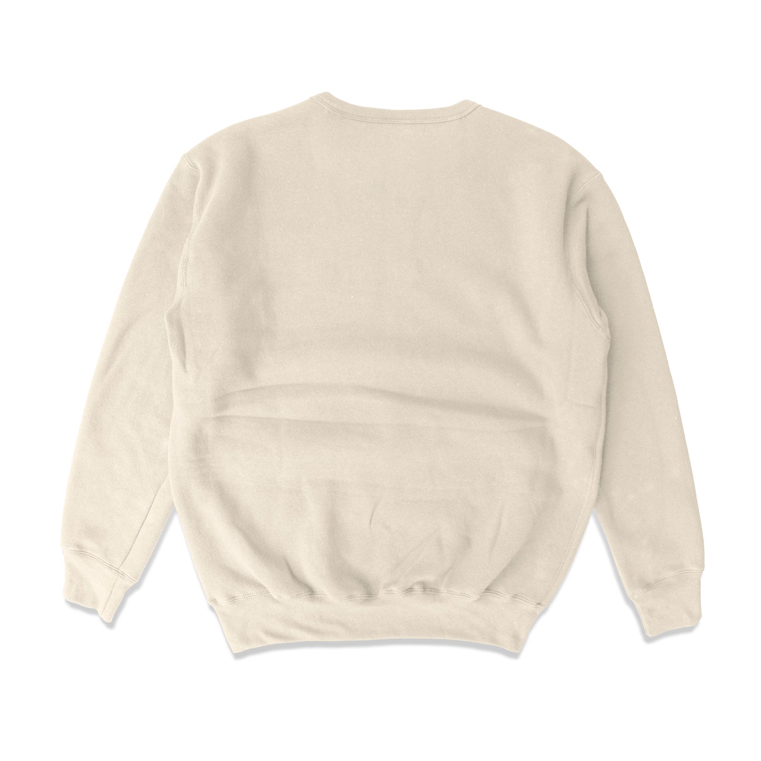 Skater in the clouds crewneck fleece sweater