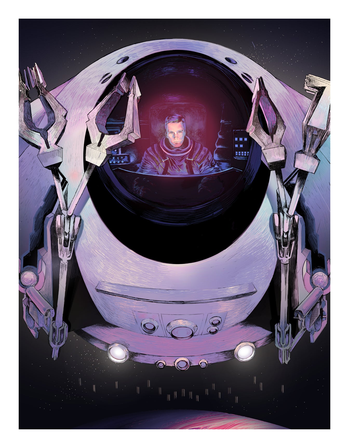 Icons of Sci-Fi poster set