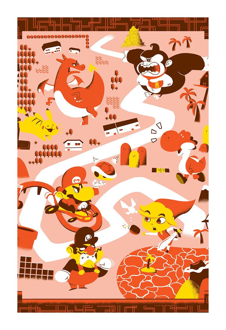 Pop Culture mini print set