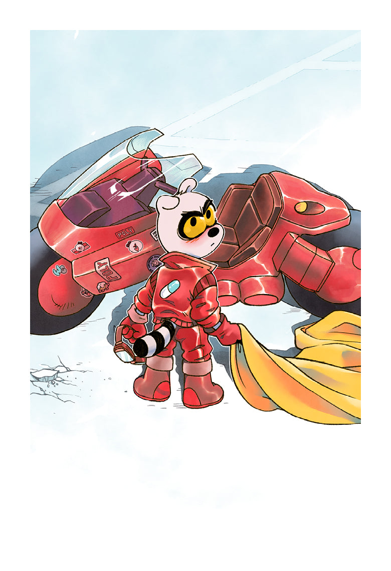 Weekend Characters mini print set