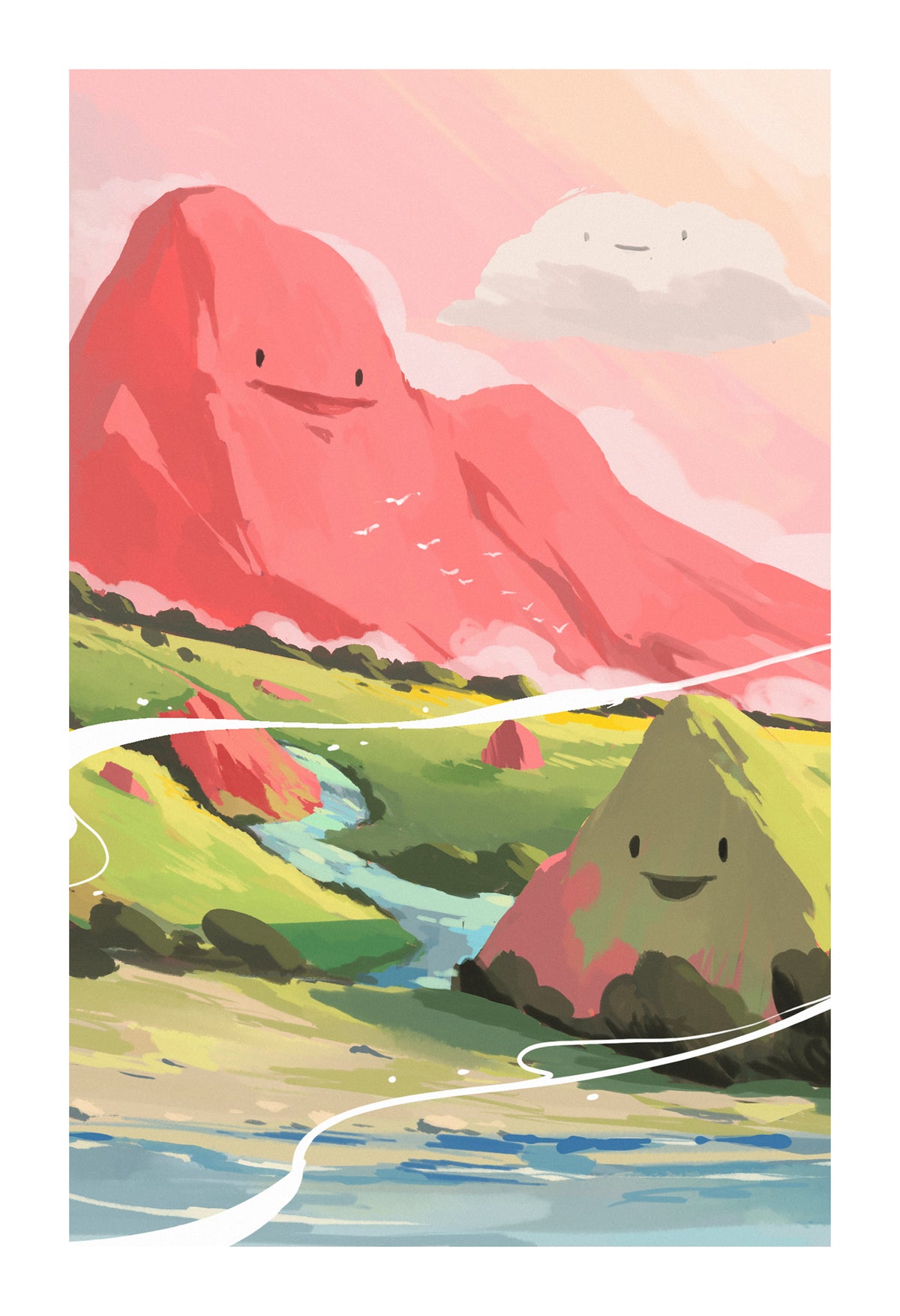 Set 5: Born to Wander mini print set