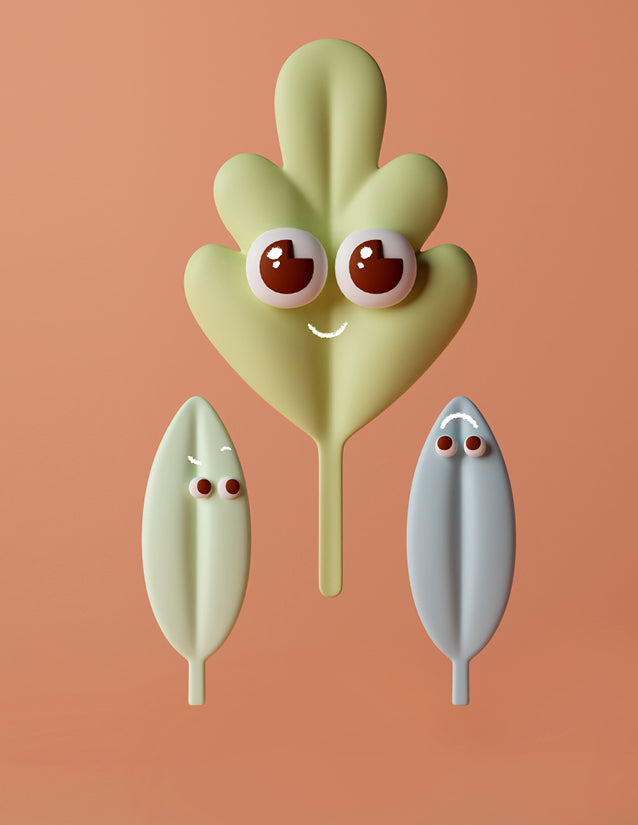 Leaf Family Greeting Card