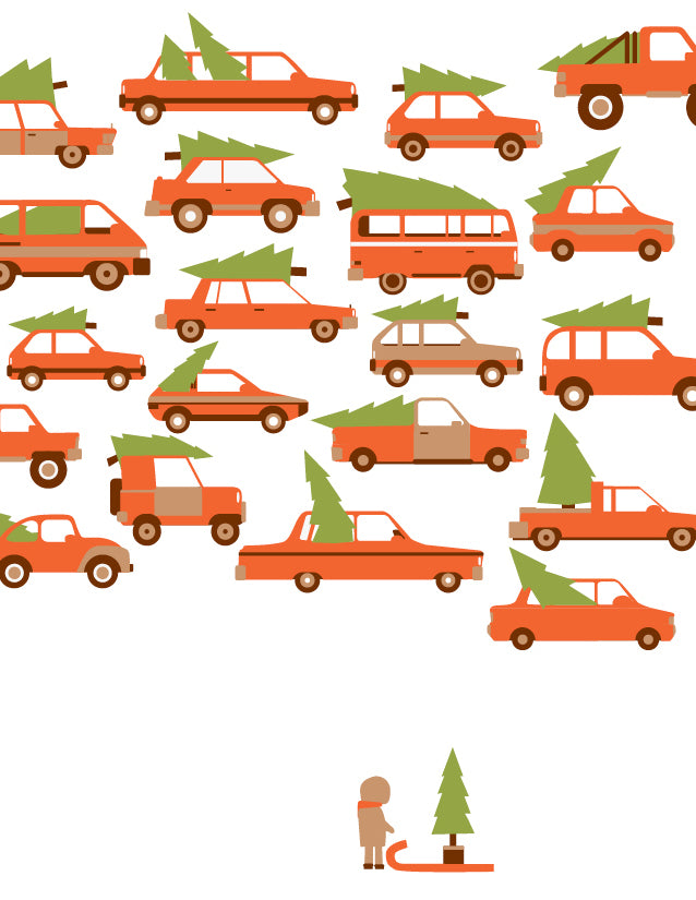 Holiday Tree Greeting Card