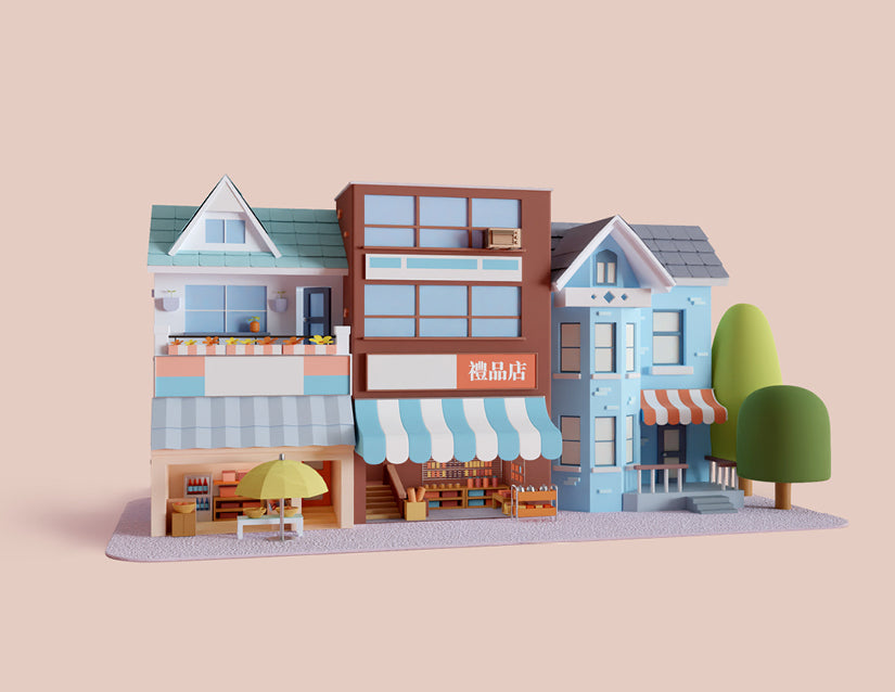 Kensington Market Gift Shop Greeting Card