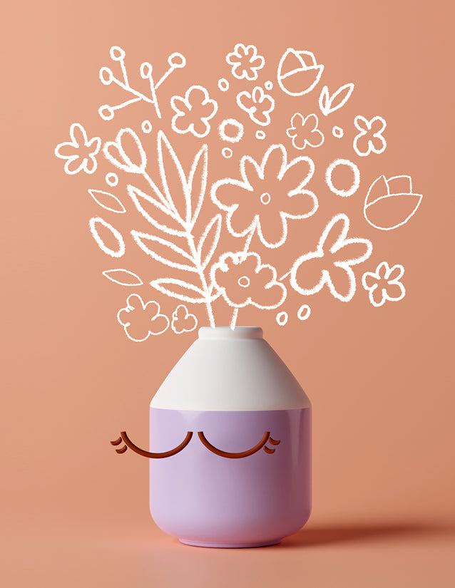 Flower Bouquet Celebration Greeting Card
