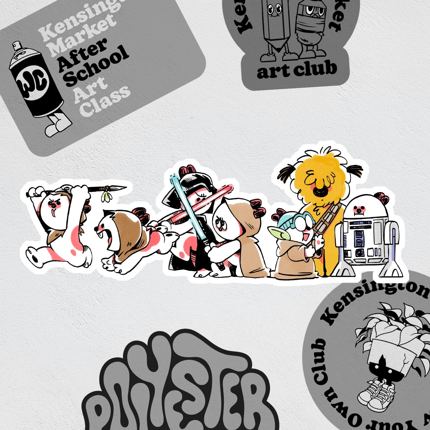 Stickers: Hamster Space Wars