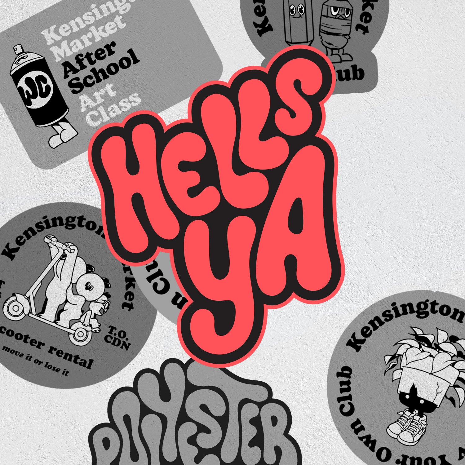 Stickers: Hells Ya