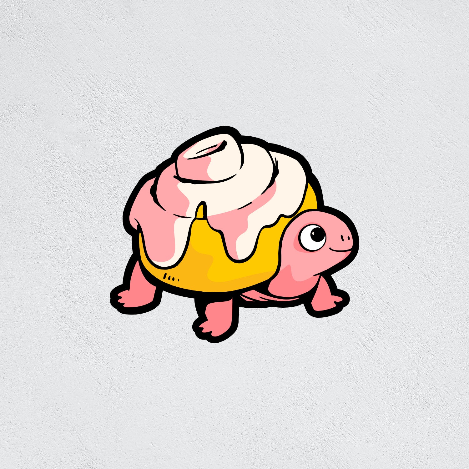 Large Stickers: Cinnabon Turtle