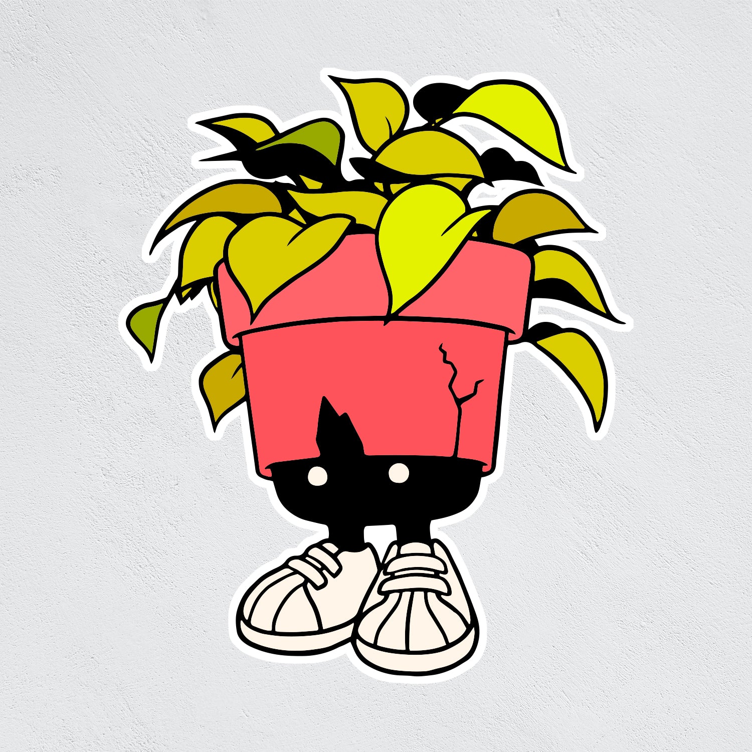 Large Stickers: Planthead