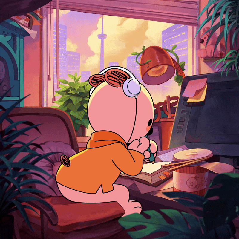 Lo-Fi Hamster JigSaw Puzzle