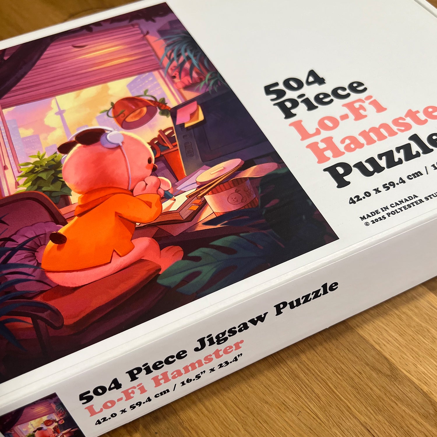 Lo-Fi Hamster JigSaw Puzzle