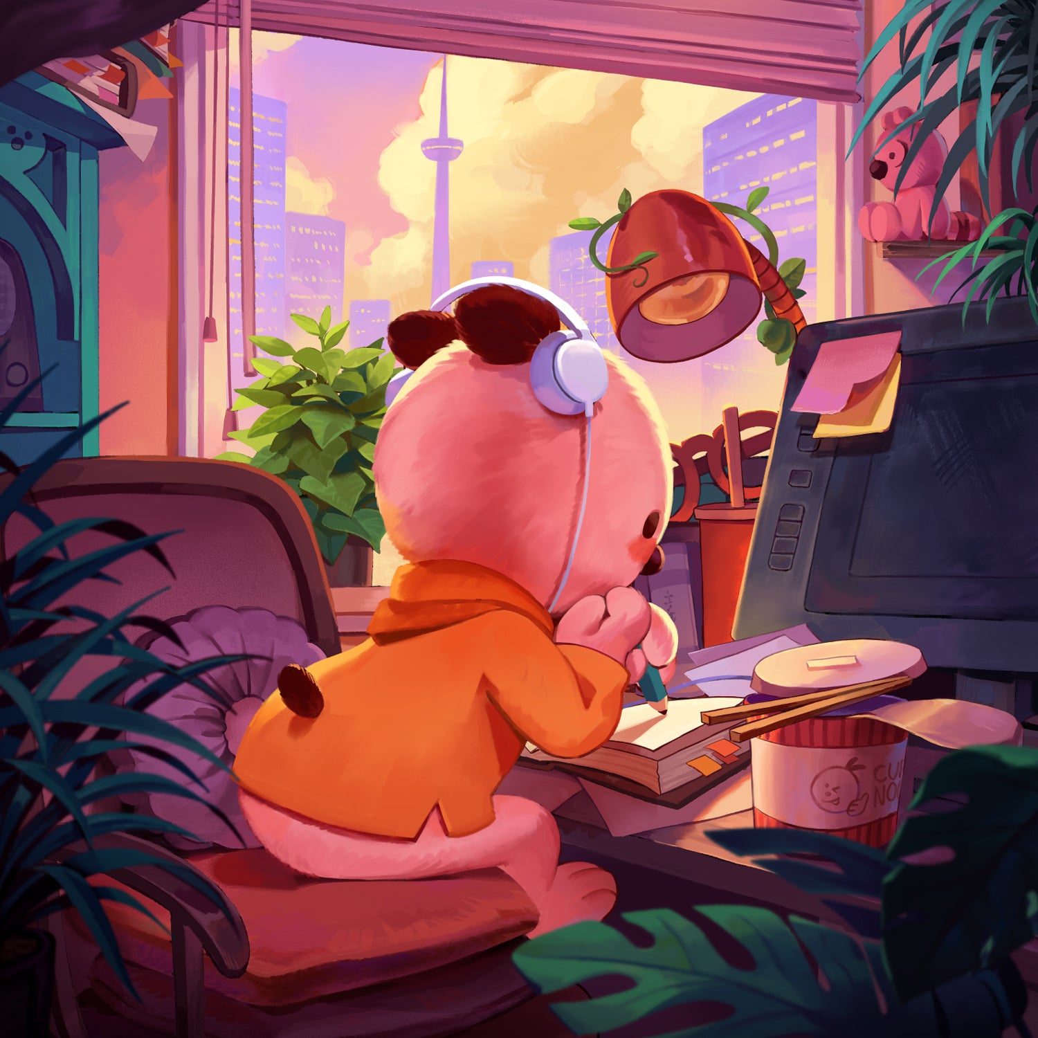 Lo-Fi Hamster JigSaw Puzzle