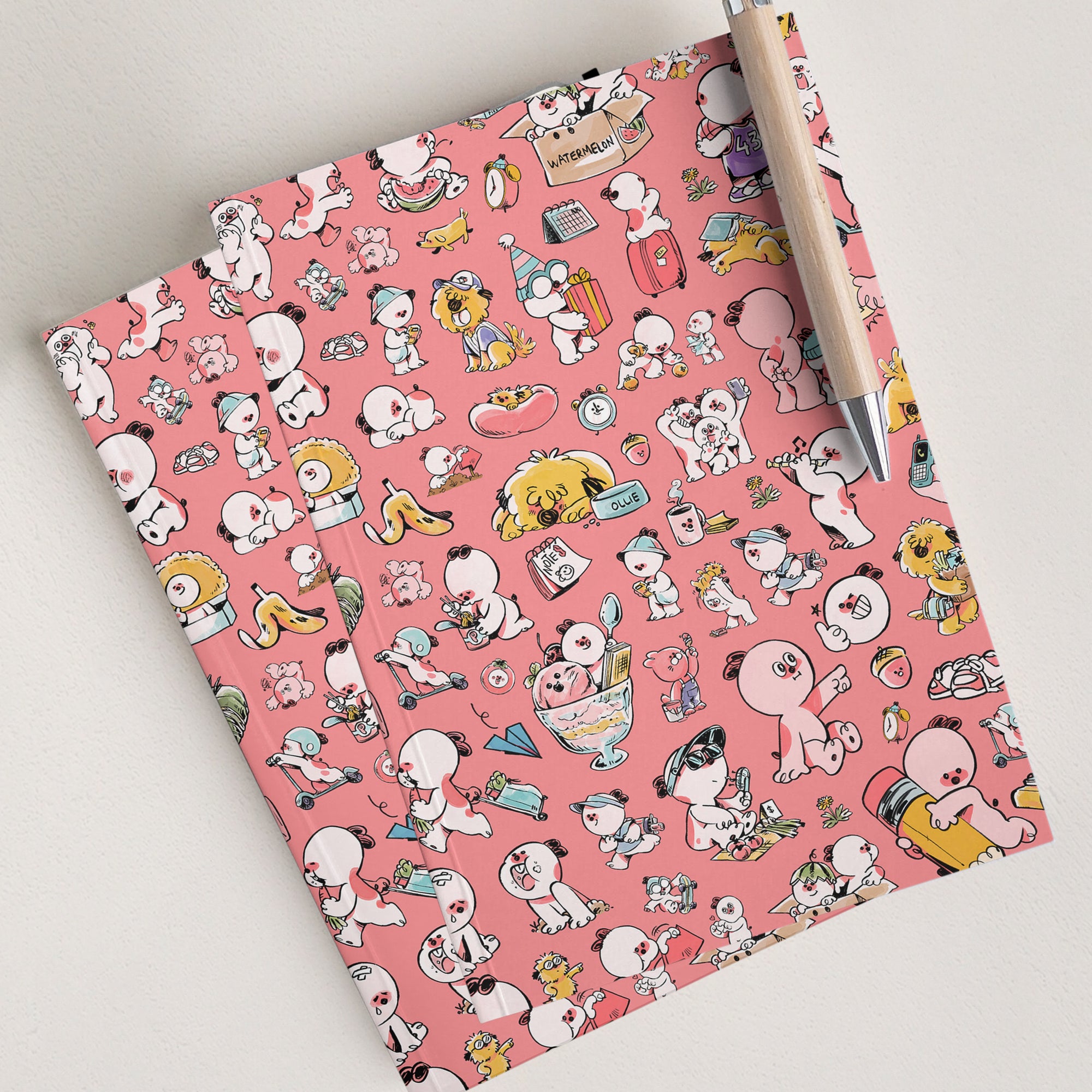 Perfect Bound Hamsters run wild sketchbook