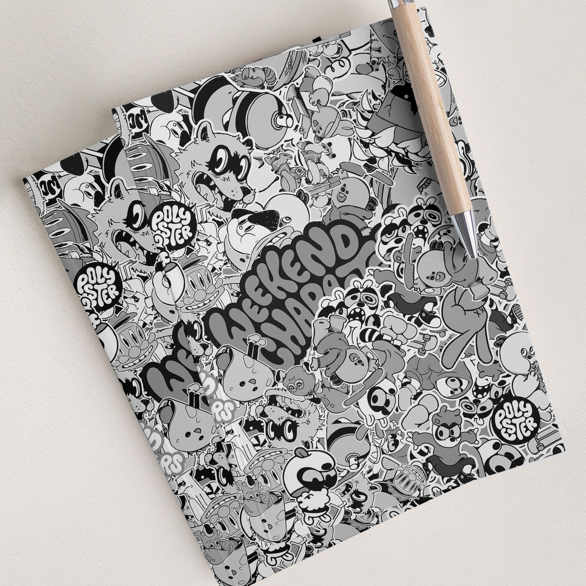 Perfect Bound Weekend Characters sketchbook