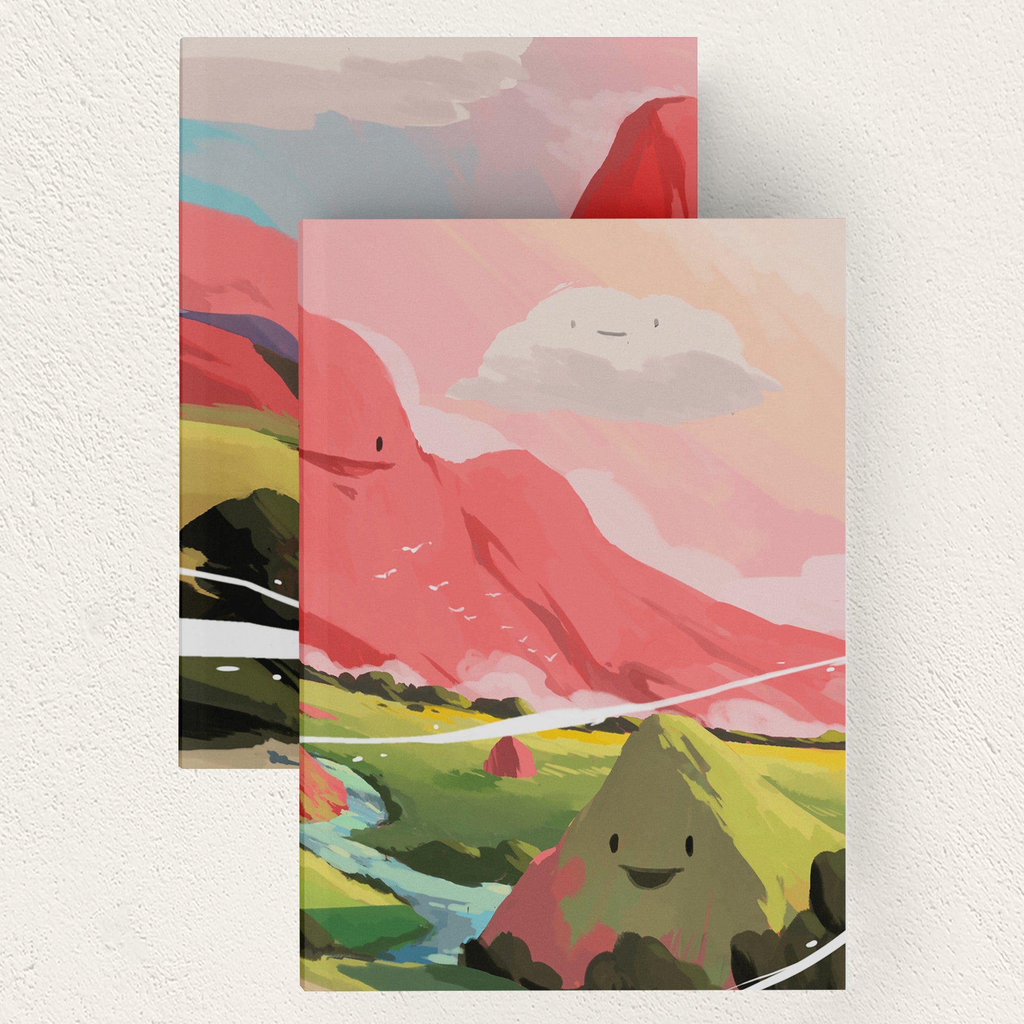 Perfect Bound Landscape sketchbook
