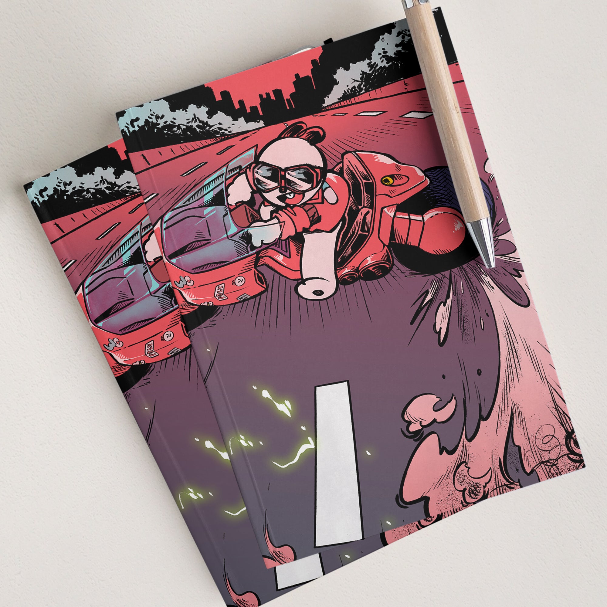 Perfect Bound Hamster Akira sketchbook