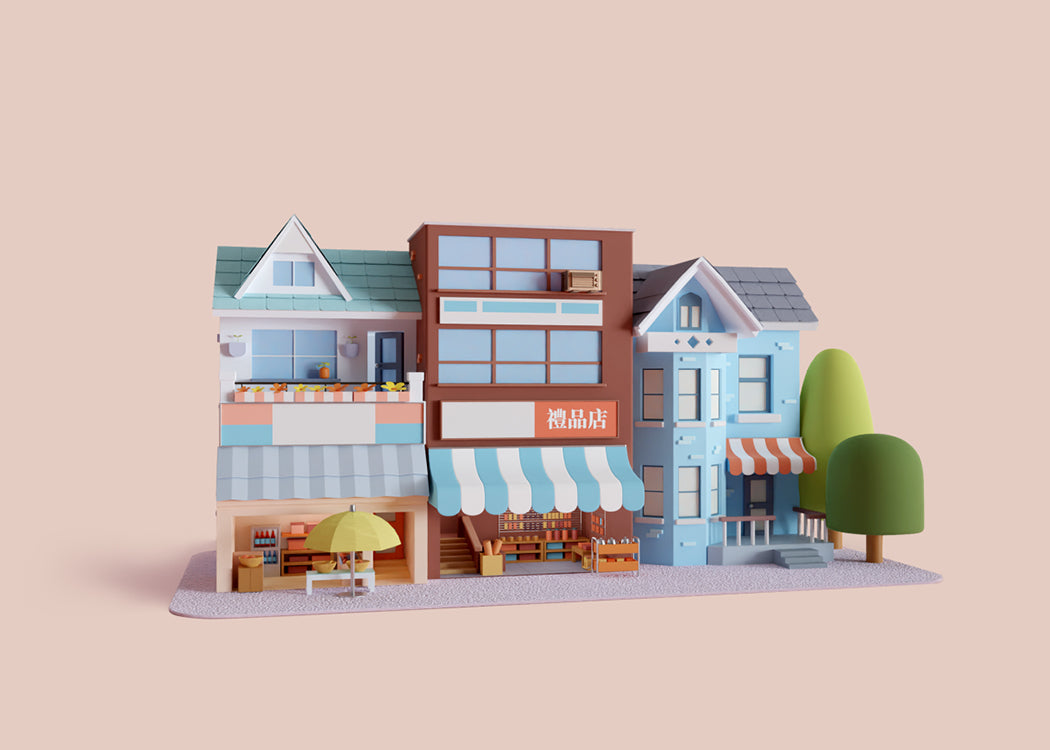 Postcard: Kensington Market Gift Shop