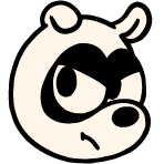 Sticker pack: Raccoon characters set