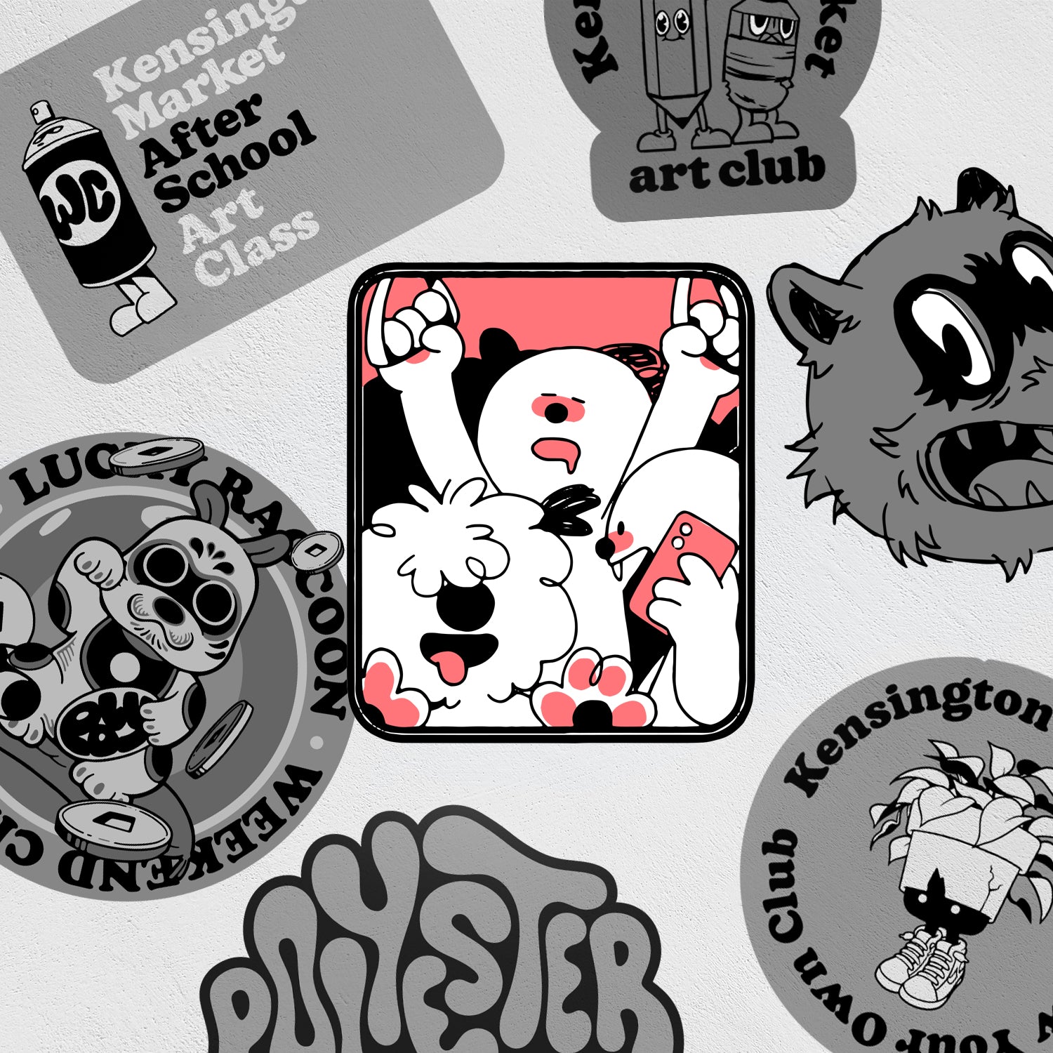 Stickers: Subway Window
