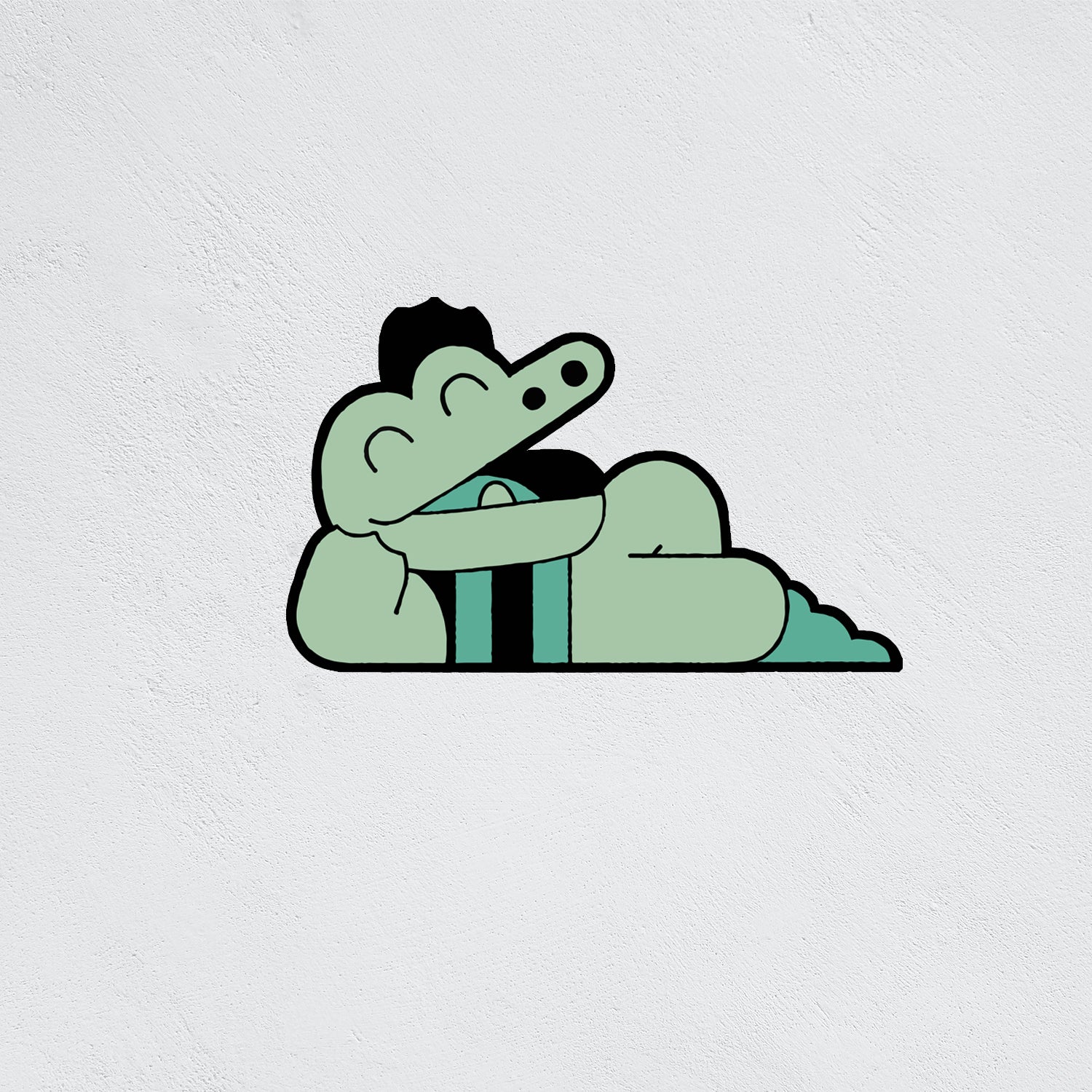 Stickers: Crocodile Smile