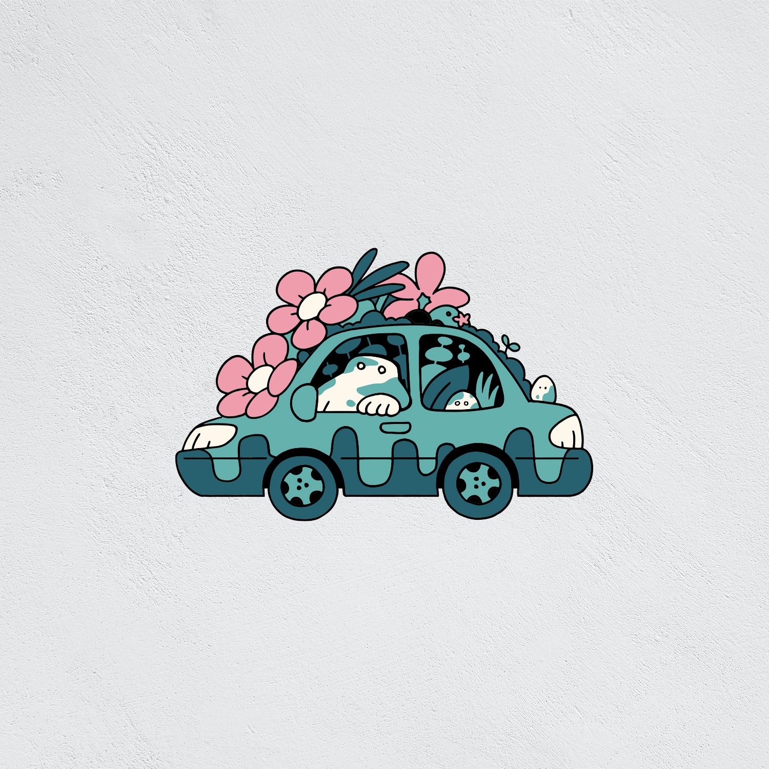 Stickers: Market Car