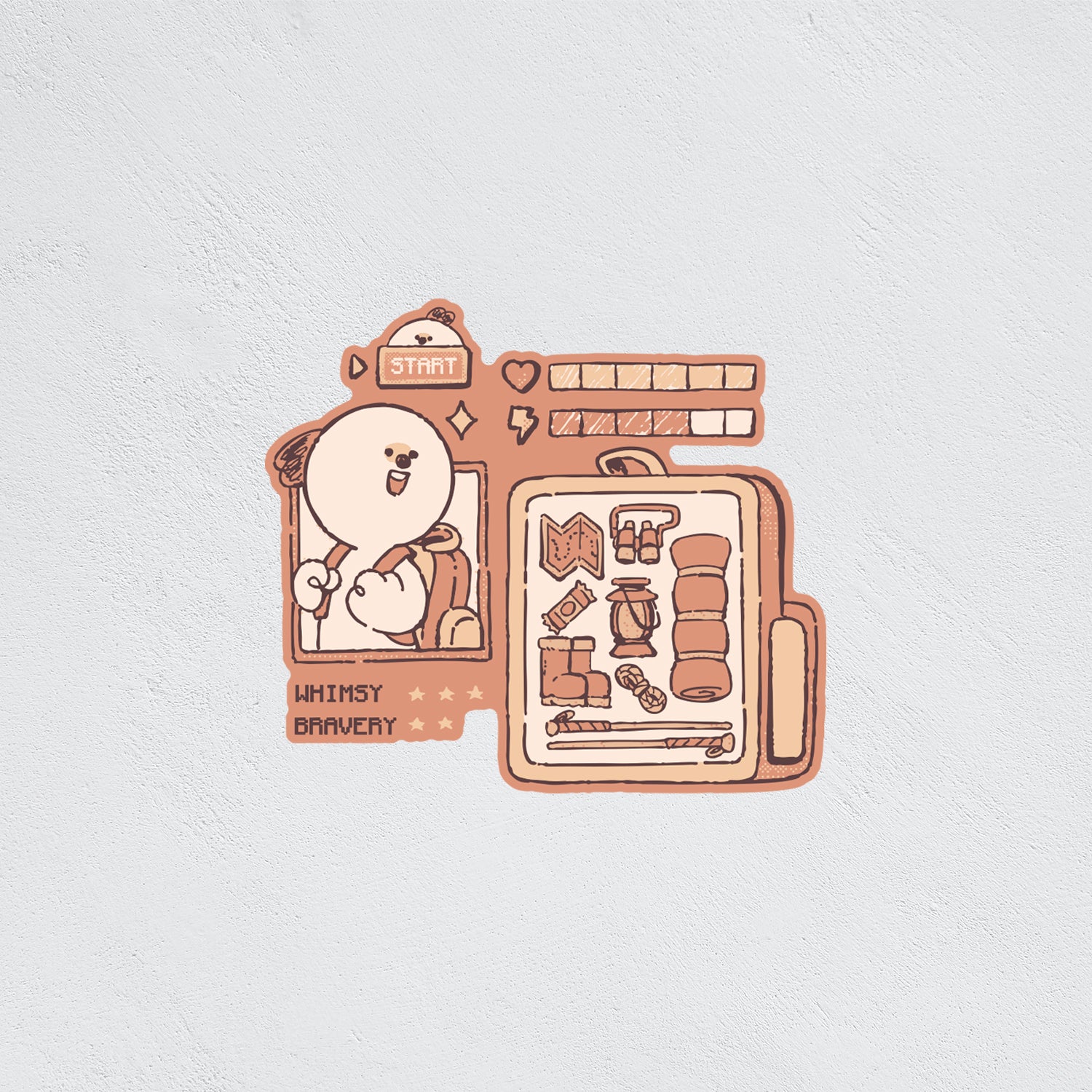 Stickers: Level up Hamster