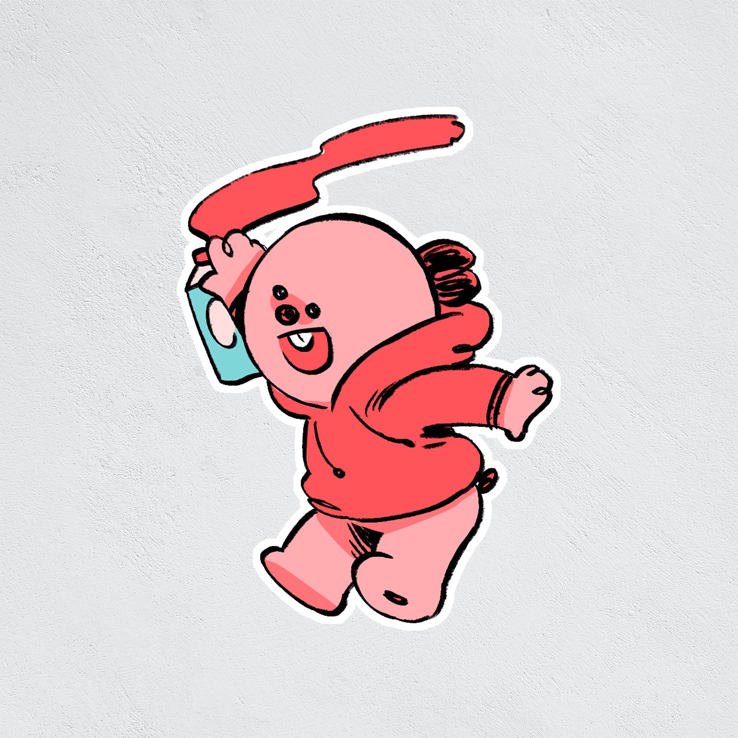 Stickers: Hamster tagging
