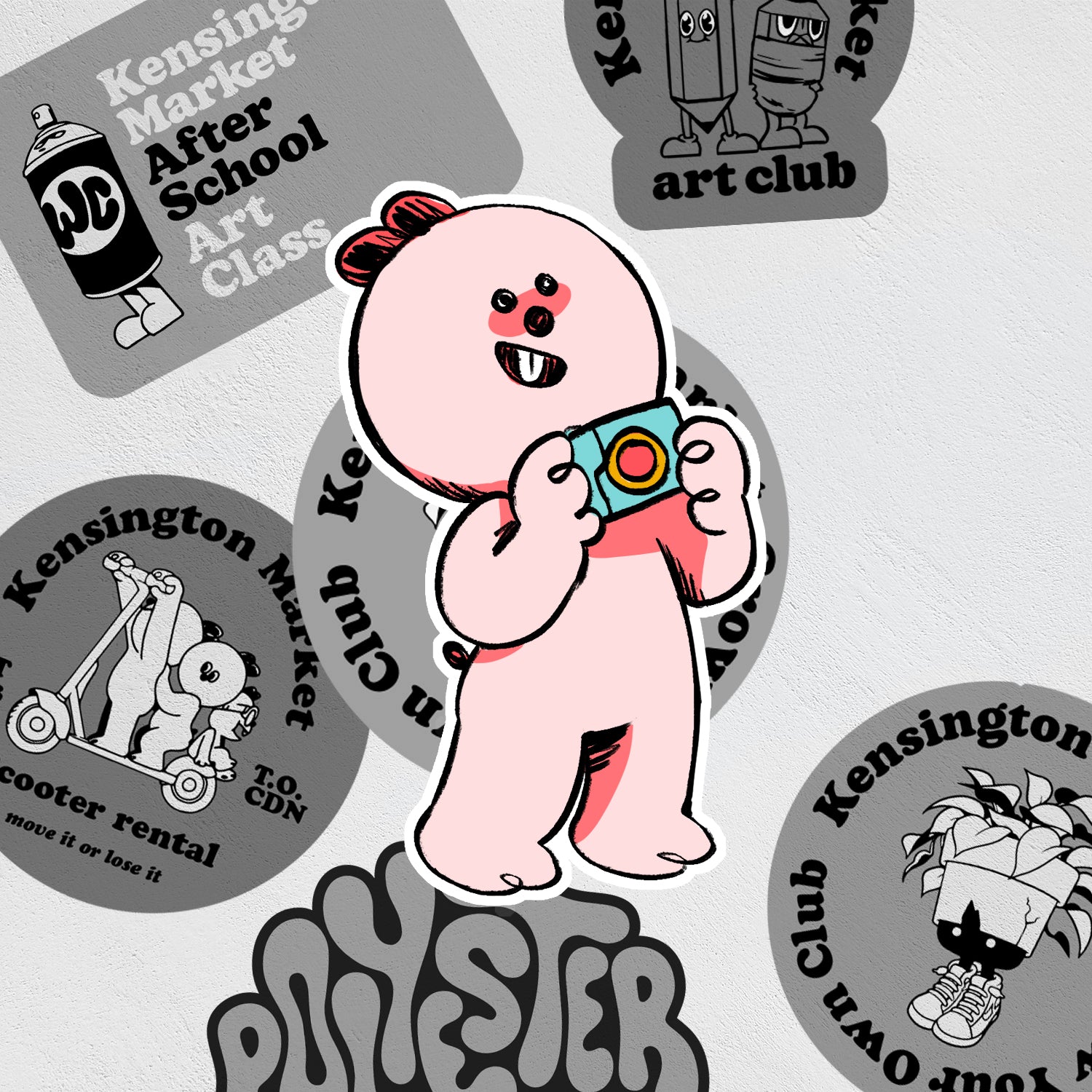 Stickers: Hamster Camera
