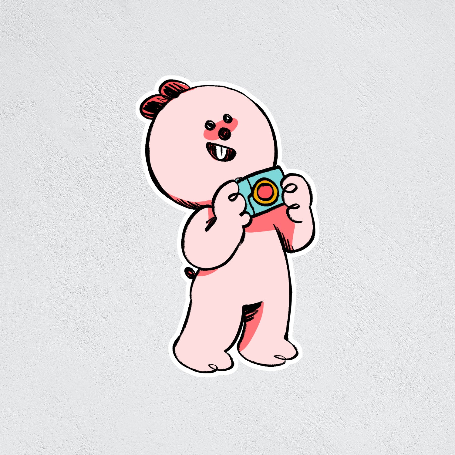 Stickers: Hamster Camera