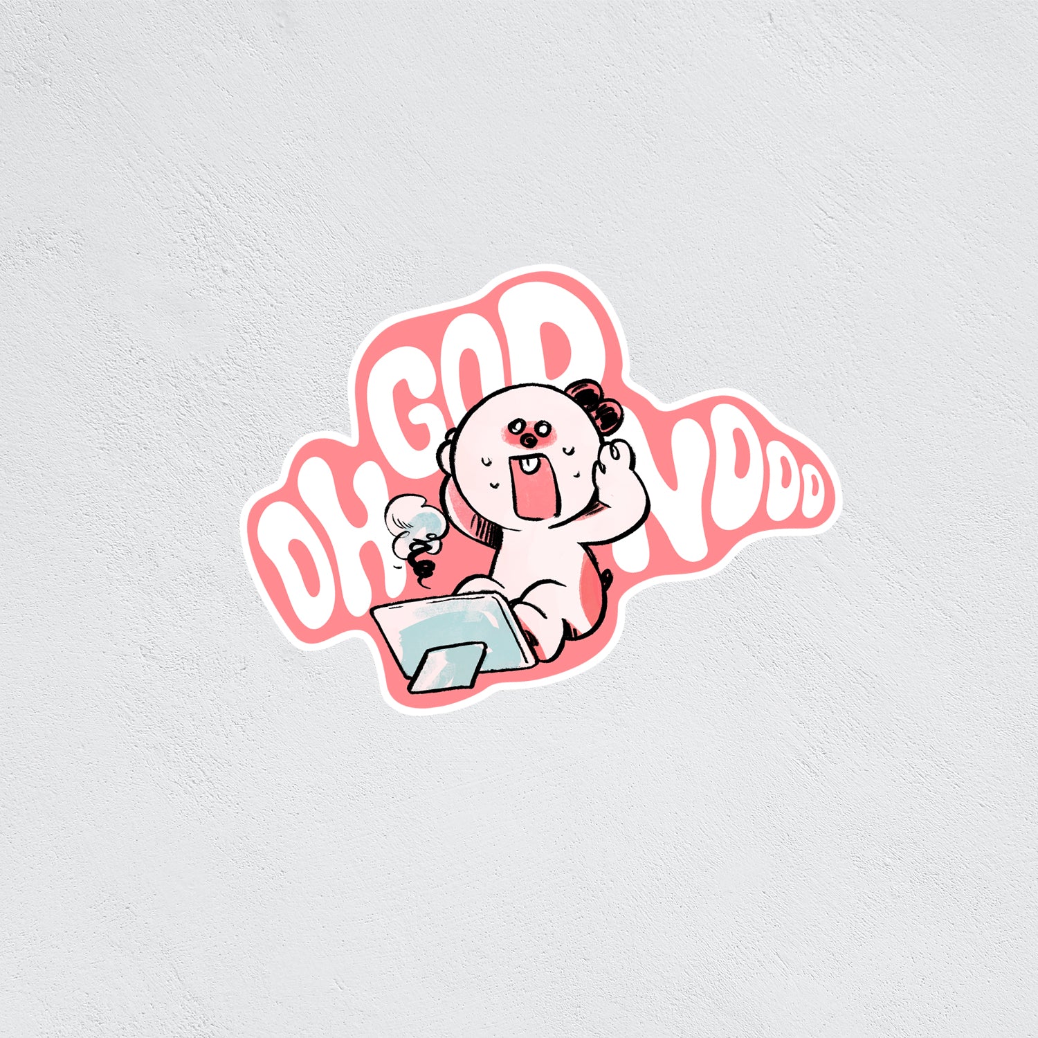 Stickers: Hamster melt down
