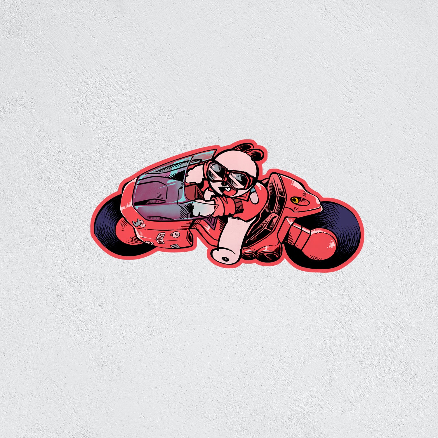 Stickers: Akira Hamster