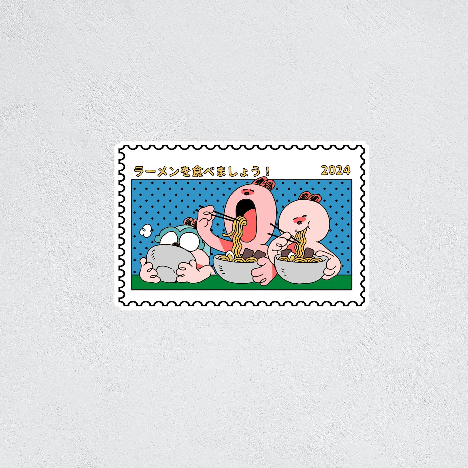 Stickers: Hamster Ramen