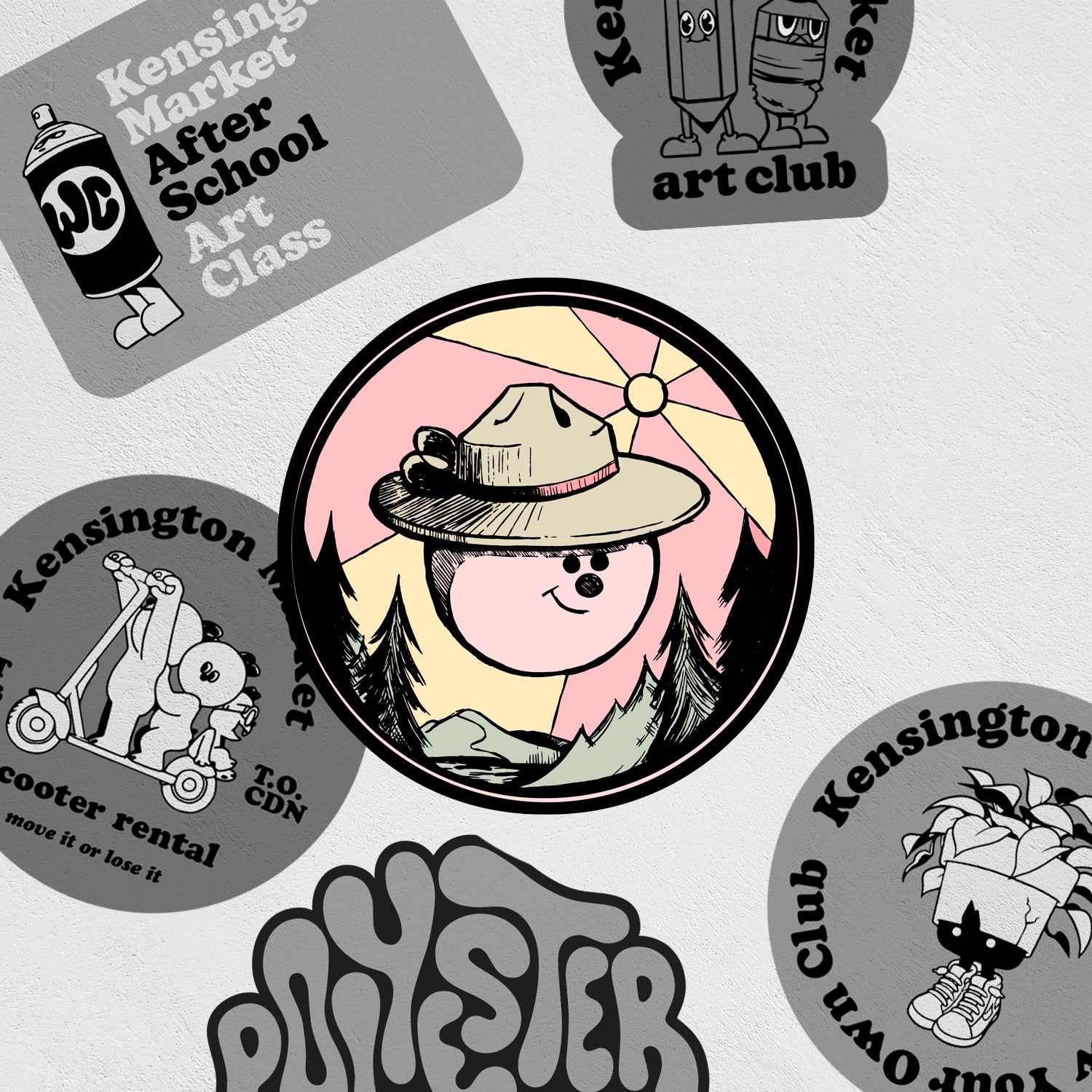 Stickers: Hamster Ranger