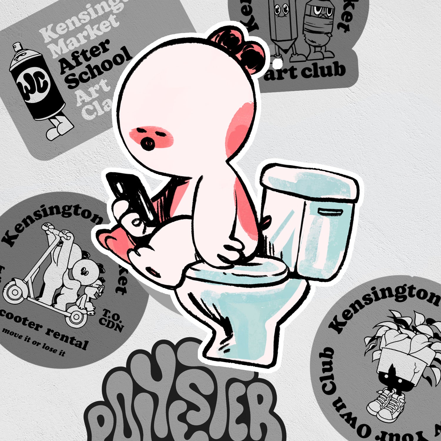 Stickers: Hamster Life