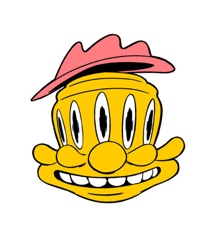 Sticker pack: Strange characters set