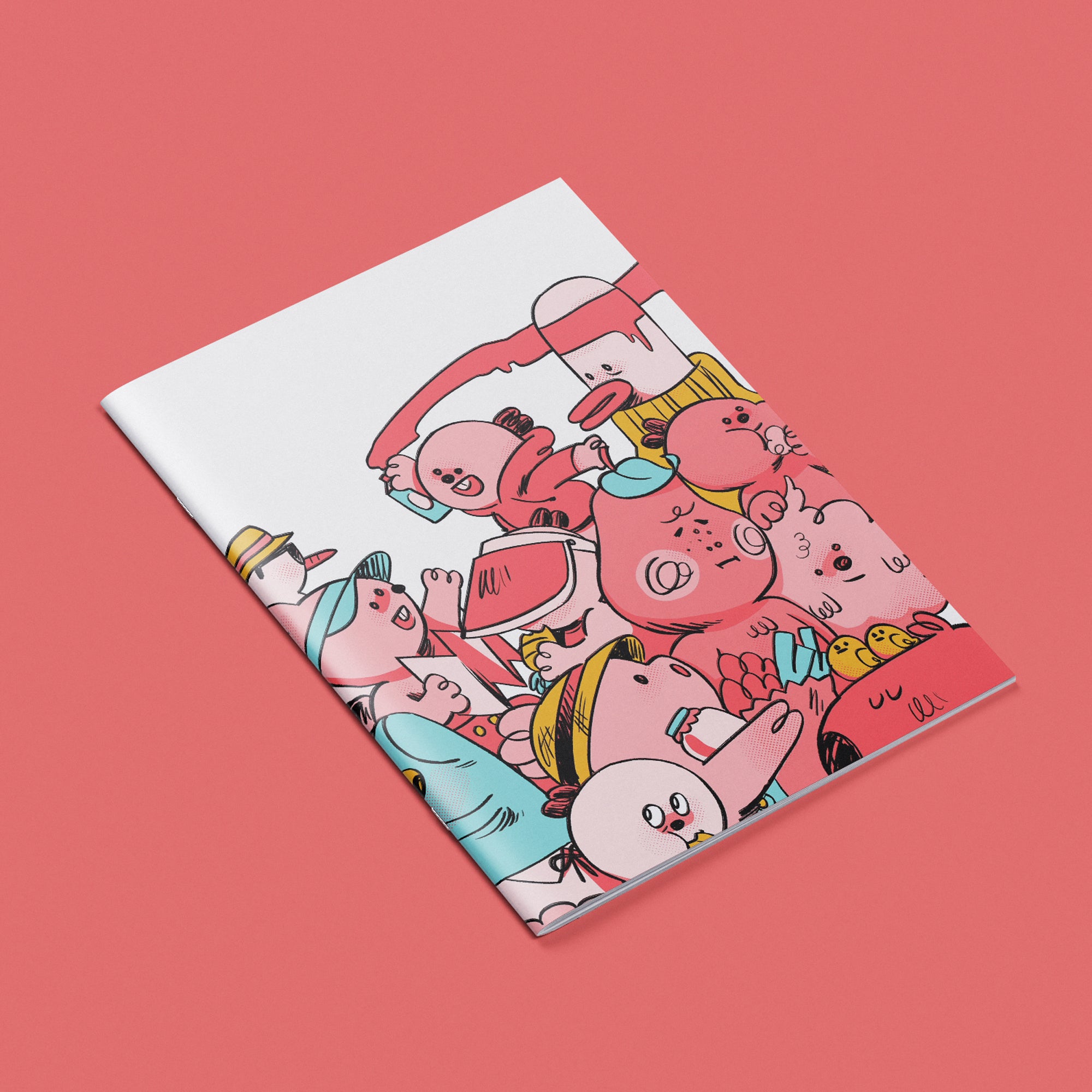 Sketchbook Large Size - Hamsters at play