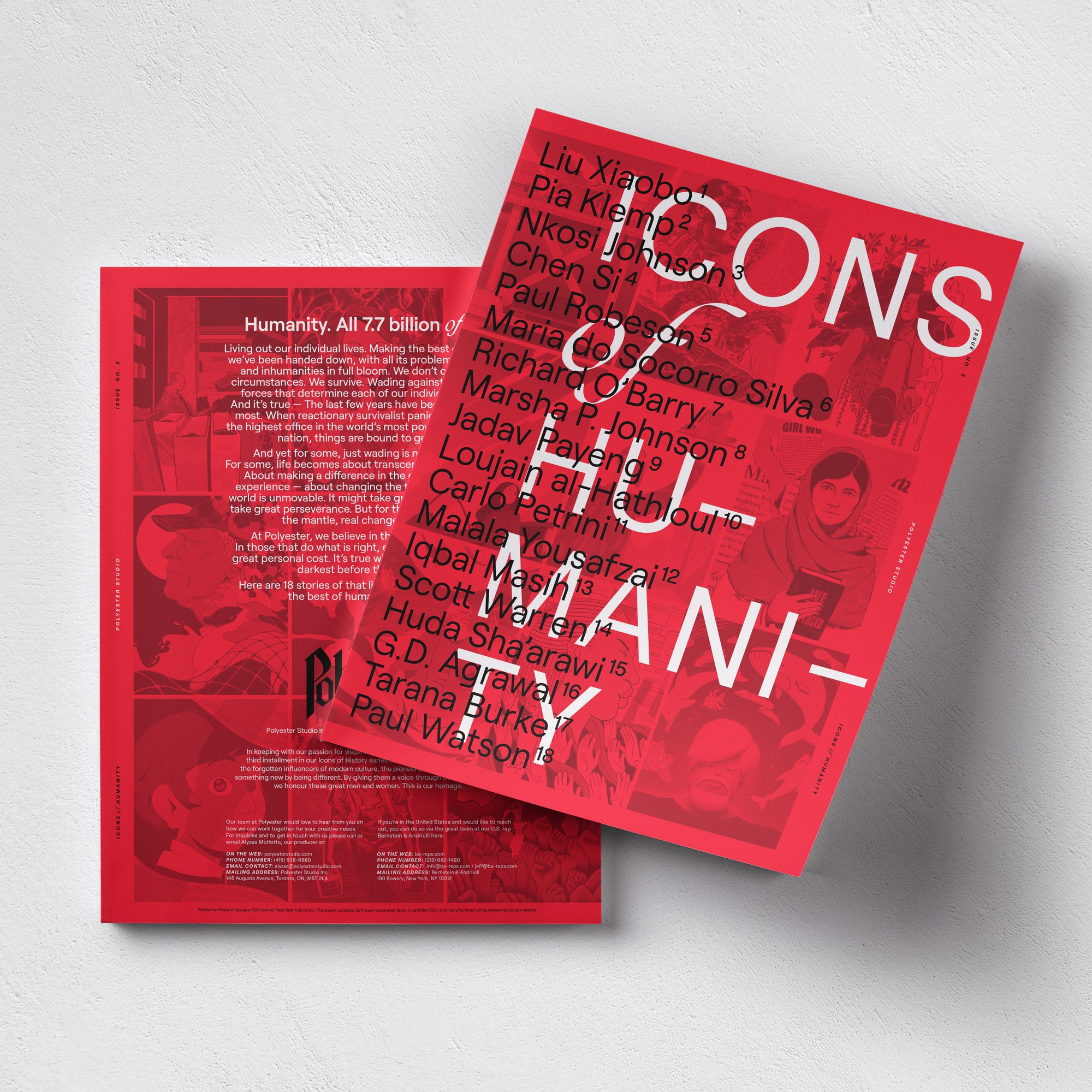 Icons of Humanity Tabloid