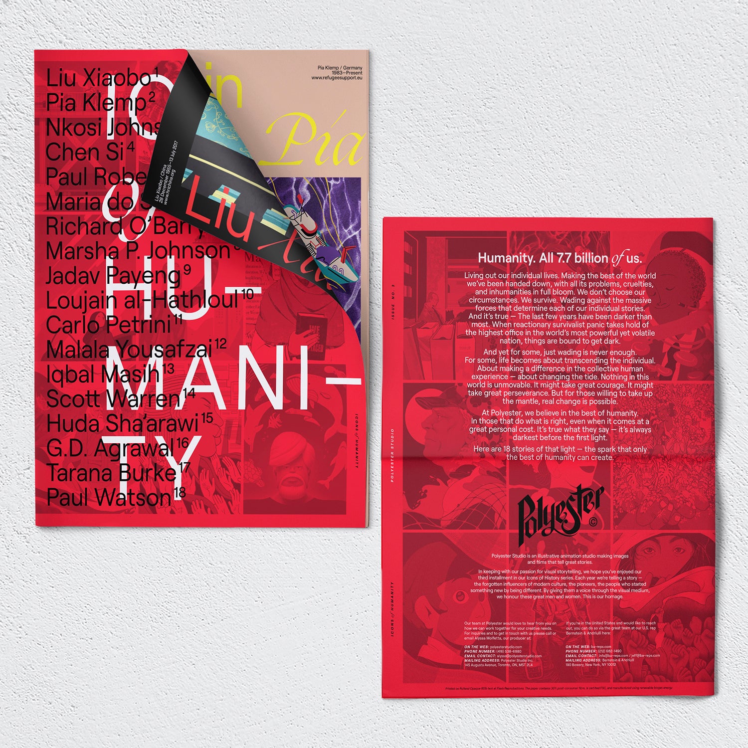 Icons of Humanity Tabloid