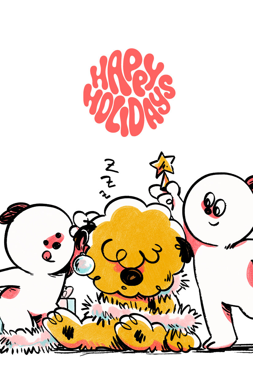 Holiday Decorating Greeting Card Large