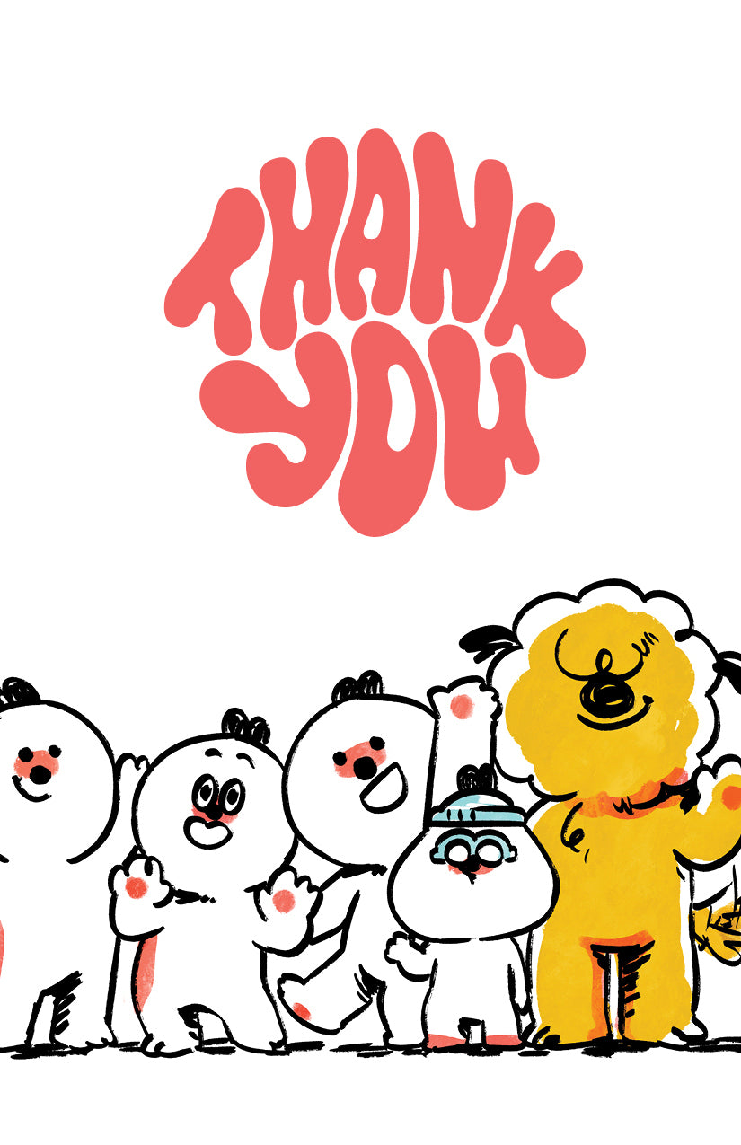 Thank You Greeting Card Large