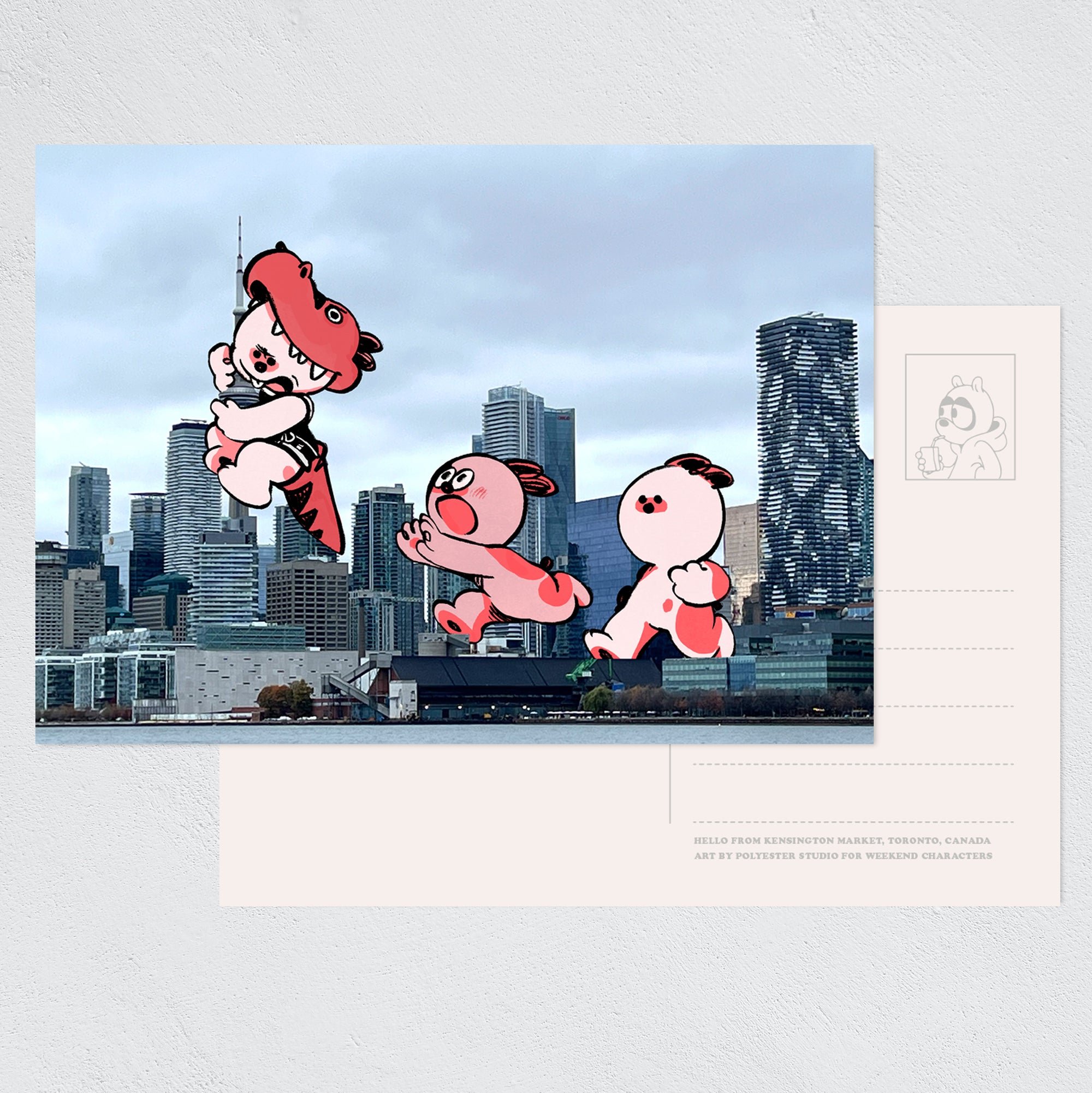 Toronto Postcard set: Hamsters and friends – Set of 14
