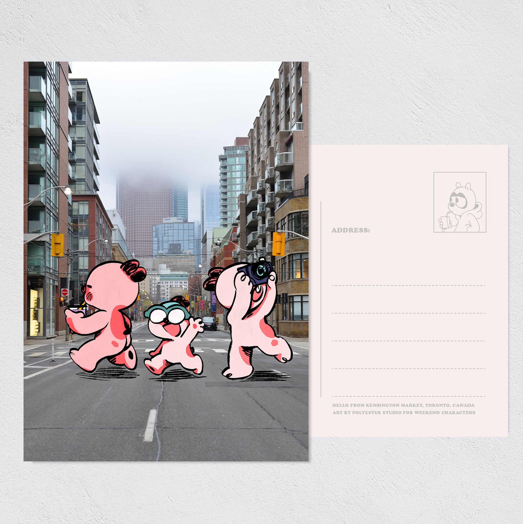 Toronto Postcard set: Hamsters and friends – Set of 14