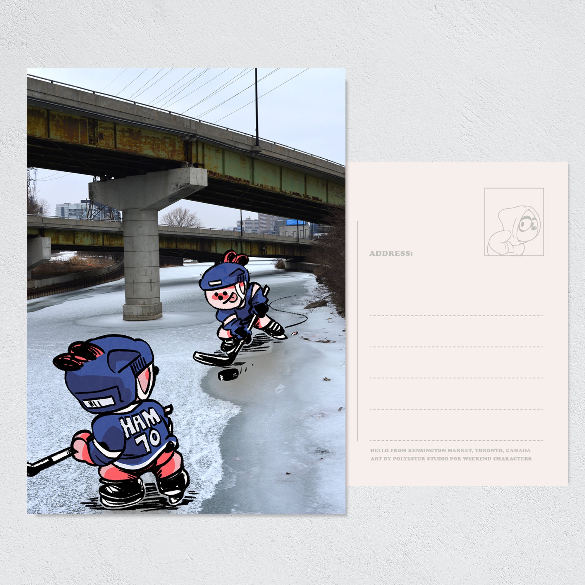 Toronto Postcard set: Hamsters and friends – Set of 14