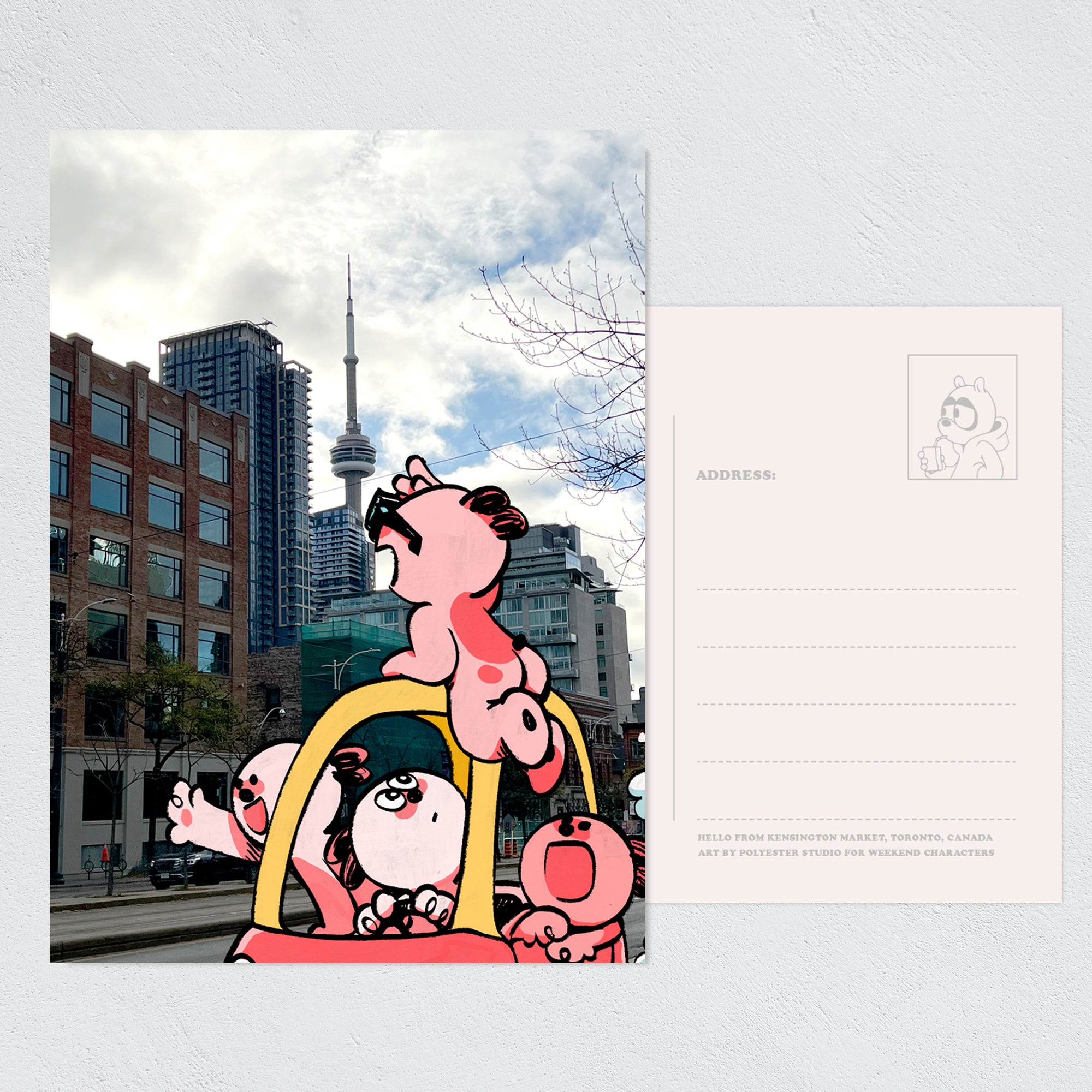 Toronto Postcard set: Hamsters and friends – Set of 14
