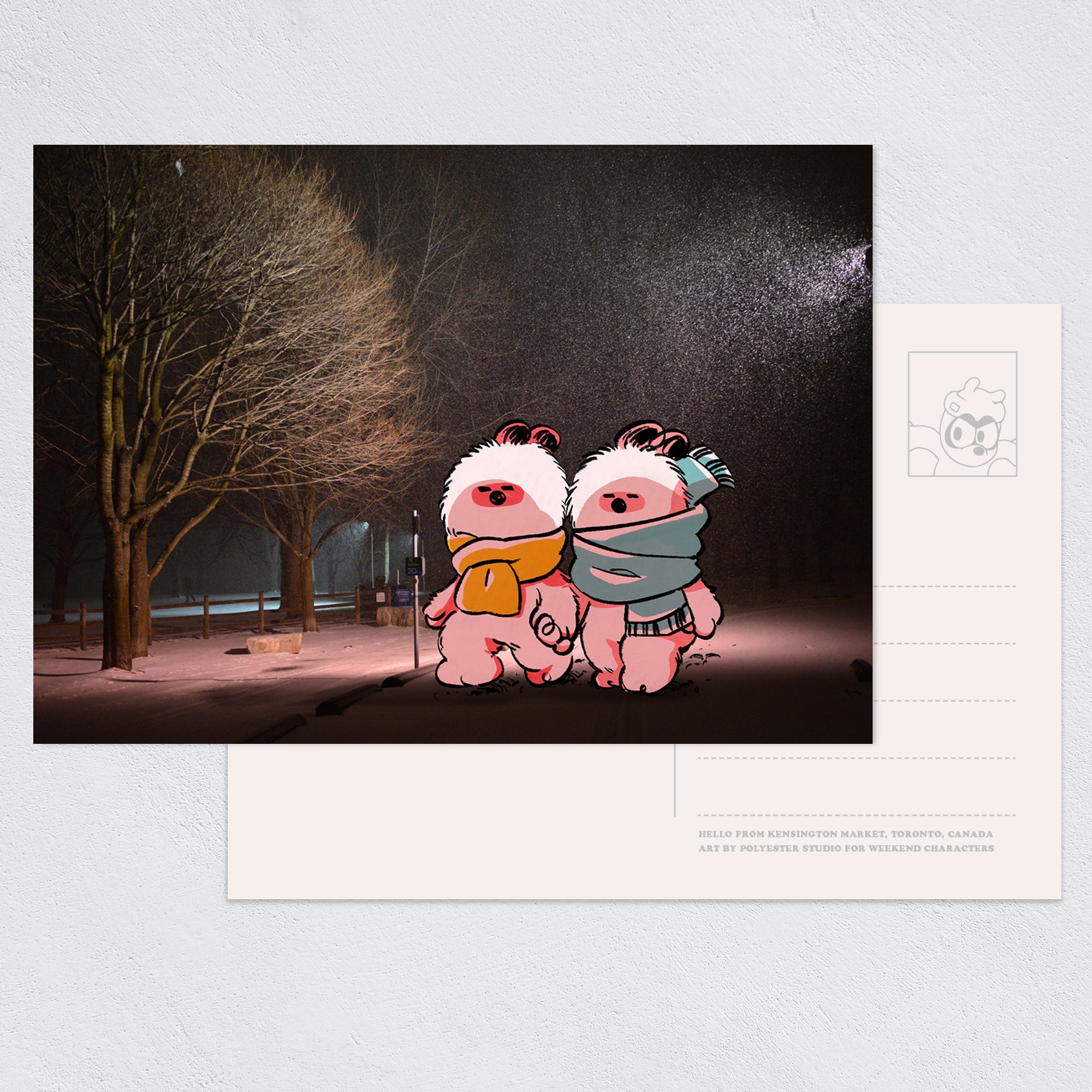 Toronto Postcard set: Hamsters and friends – Set of 14